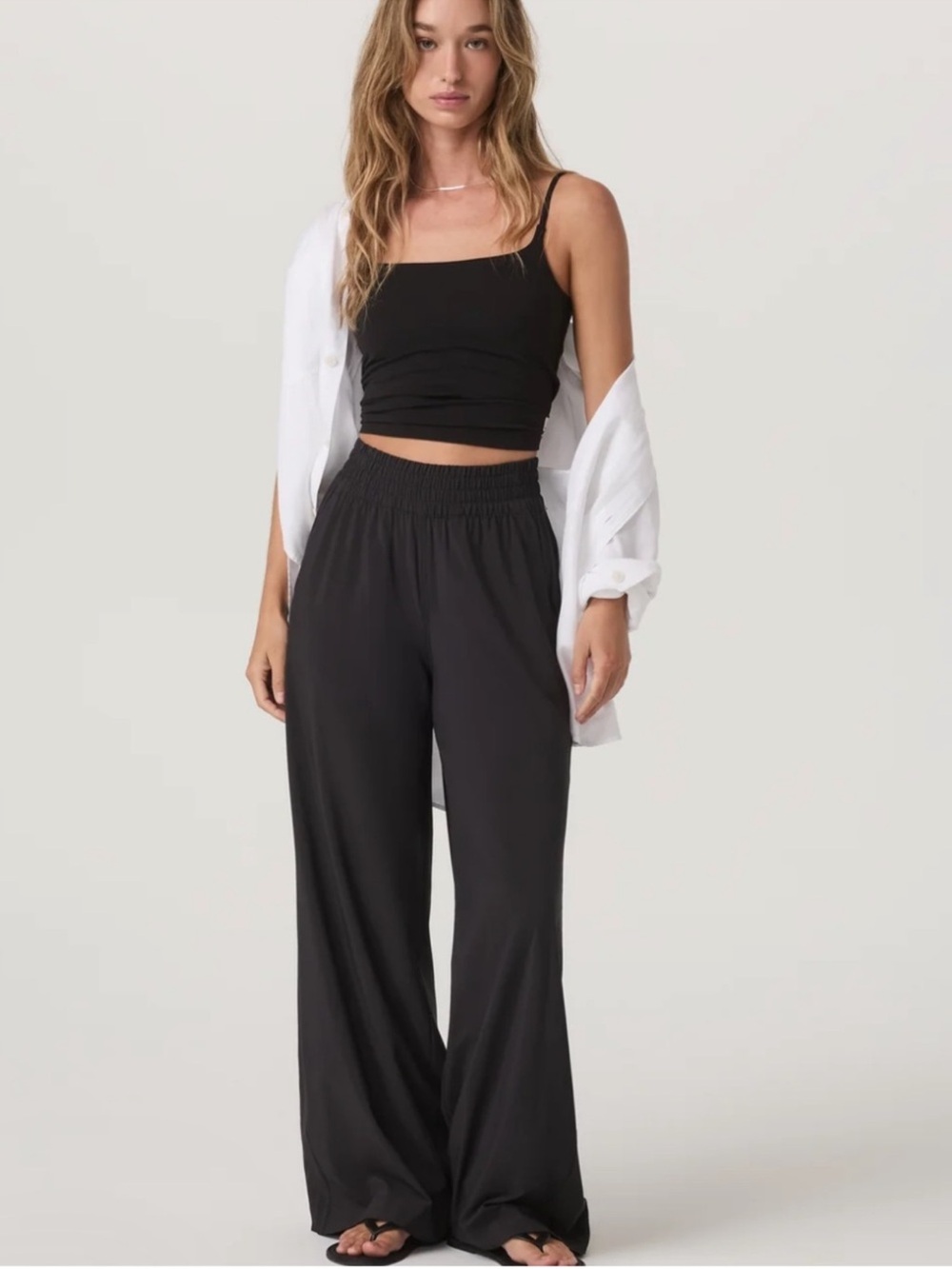 Vuori Villa Wideleg Pants Long, size medium